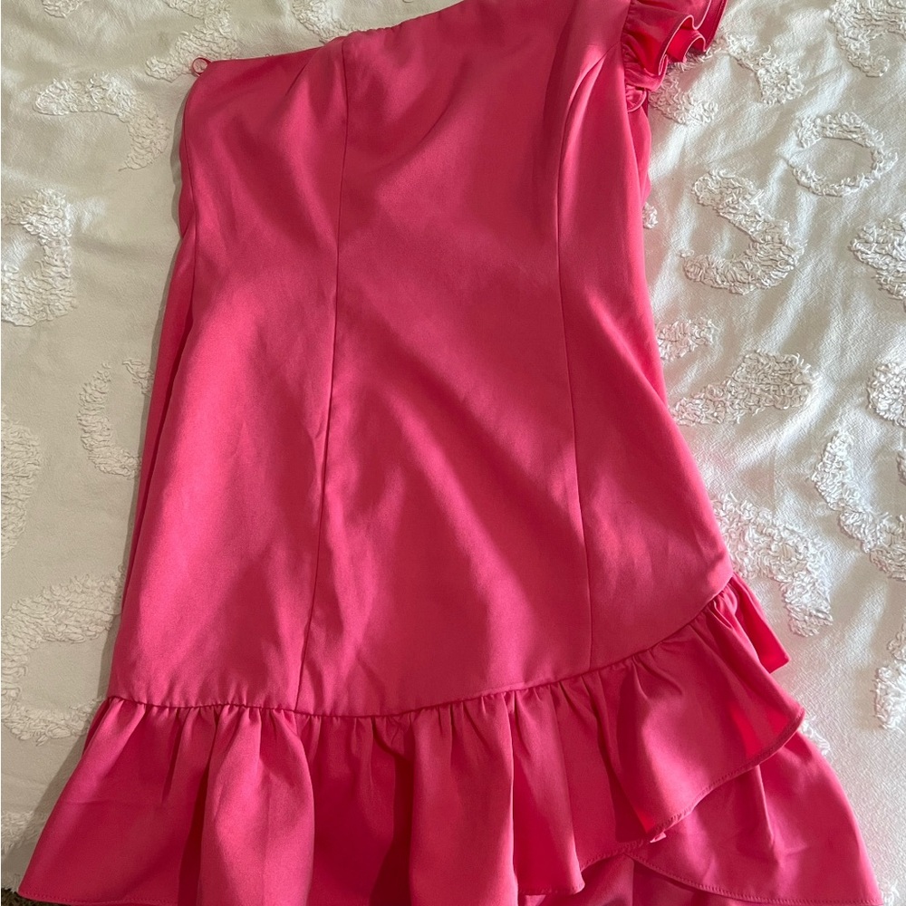 ruffle dress